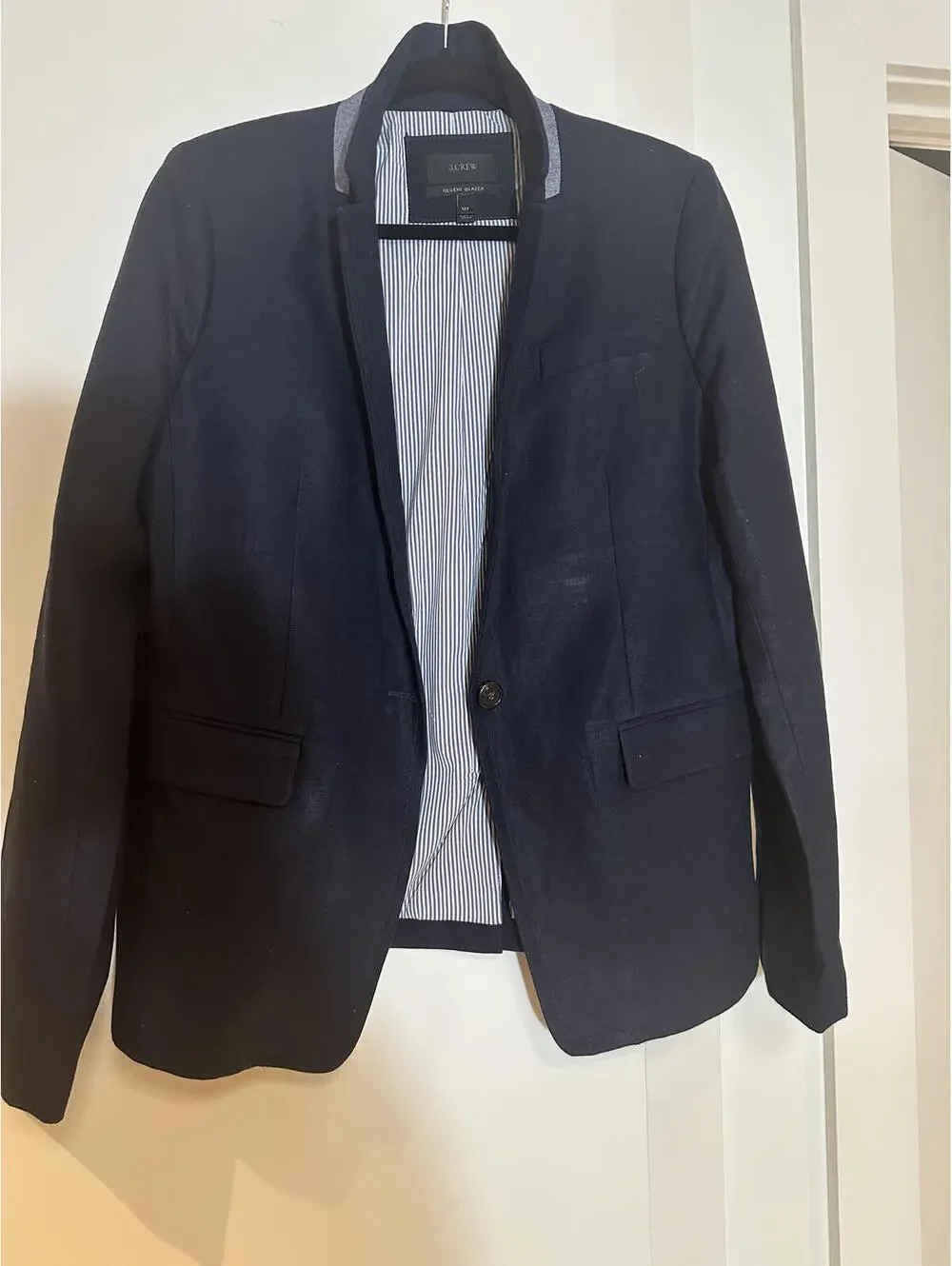 J.Crew Women's Navy Blue Blazer - Picture 2 of 6
